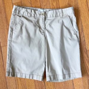 J. Crew Tan Bermuda Shorts